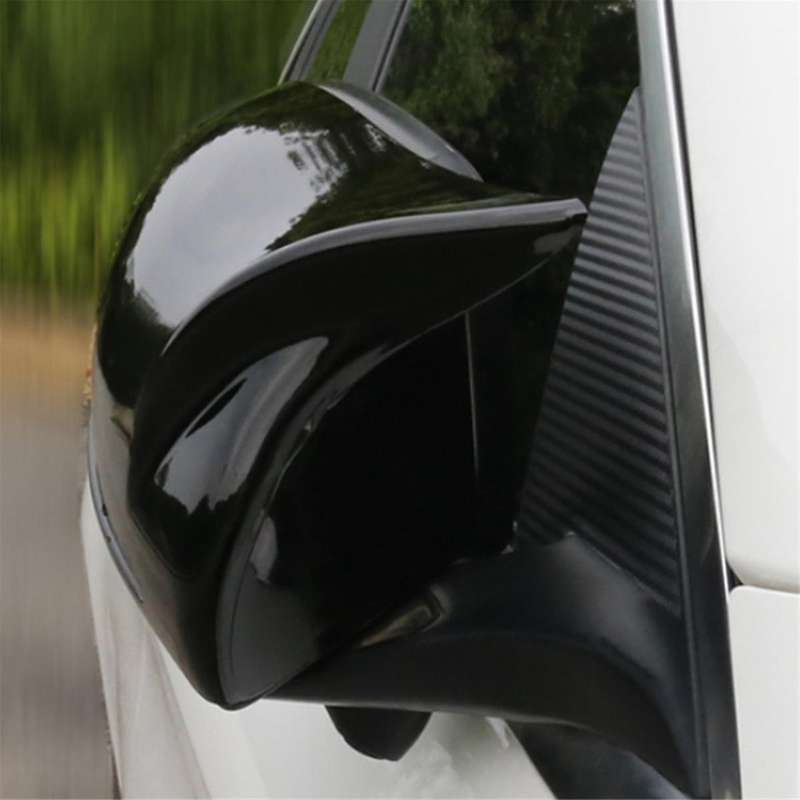 for W205 W213 W222 Gloss Black Horned Style Side Rear View Mirror Cover Trim A0998110122 A0998110222