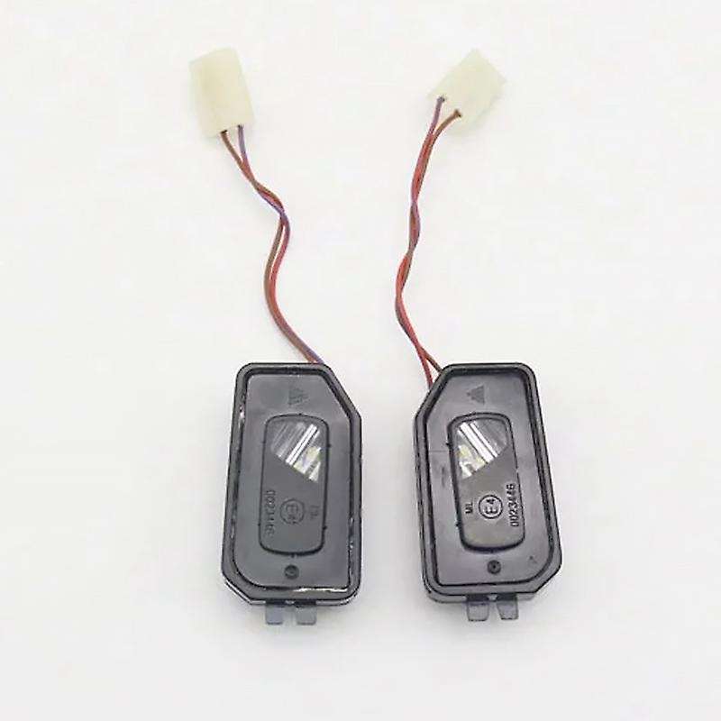 for W205 W213 GLC X253 2014-2020 Car Wing Door Side Mirror Puddle LED Light Rearview Mirror Courtesy