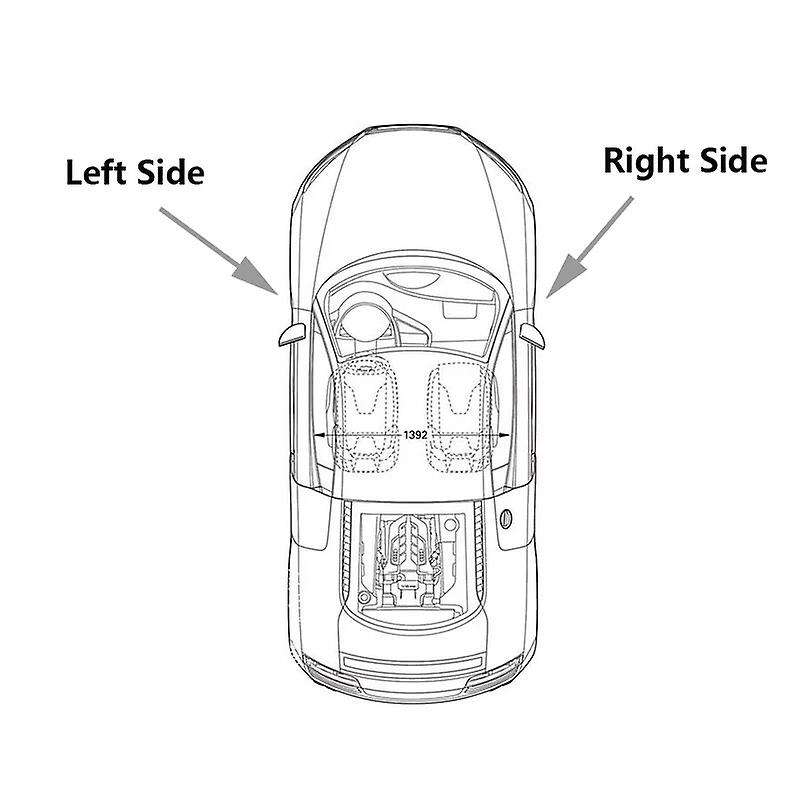 for W205 W213 GLC X253 2014-2020 Car Wing Door Side Mirror Puddle LED Light Rearview Mirror Courtesy