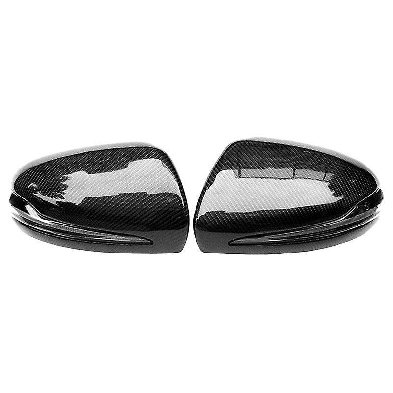 for W205 W213 X253 ABS Carbon Fiber Replacement Side Mirror Covers Wing Mirror Covers Caps