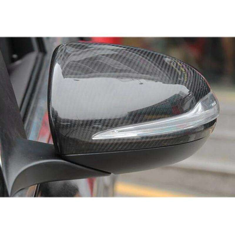 for W205 W213 X253 ABS Carbon Fiber Replacement Side Mirror Covers Wing Mirror Covers Caps