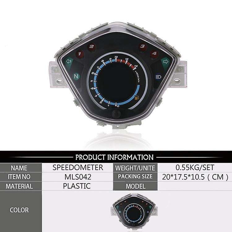 for Wave110 Wave110Rs 110Rs DIGITAL METER Motorcycle Speedometer 7 Color LCD Digital Speedometer LCD
