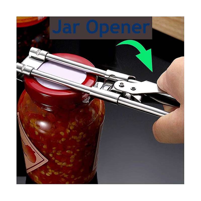 for Weak Hands, for Seniors with Arthritis Removes Tight Jar Lid