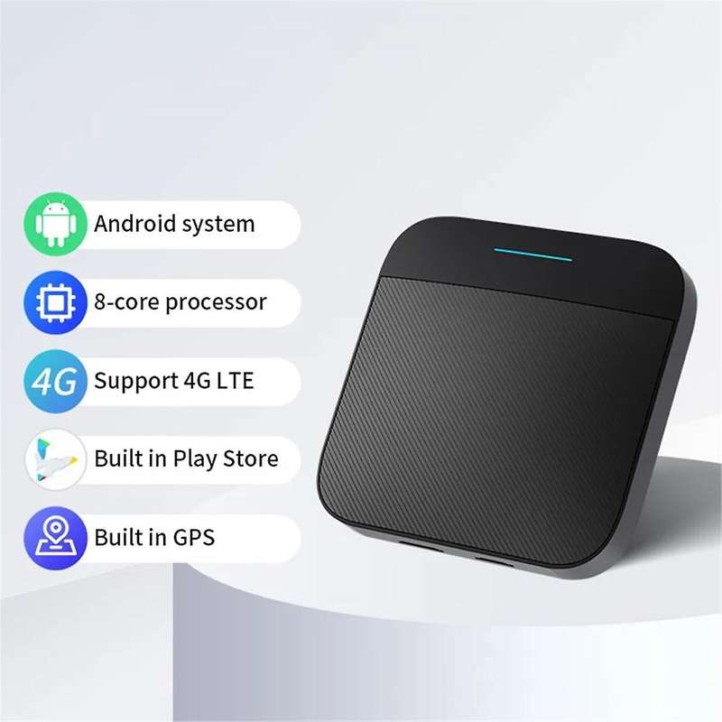 for Wireless CarPlay Android Ai Box Octa-Core Processor 4GB 64GB SIM TF for ID6 ID7 ID8 E90