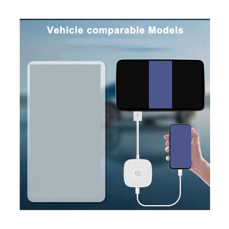 for Wired CarPlay Car Convert to Wireless Car Wireless Fast and Easy Use Fit for AI BOX Square