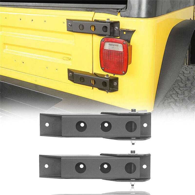 for Wrangler Hinges Set Upgraded Heavy-Duty Steel Rear Door Hinges 1997-2006 for TJ