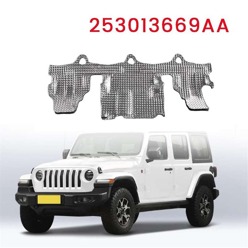 for Wrangler Grand 2002-2006 Exhaust Manifold Heat Shield 53013669AA Ternary Heat Insulation Board
