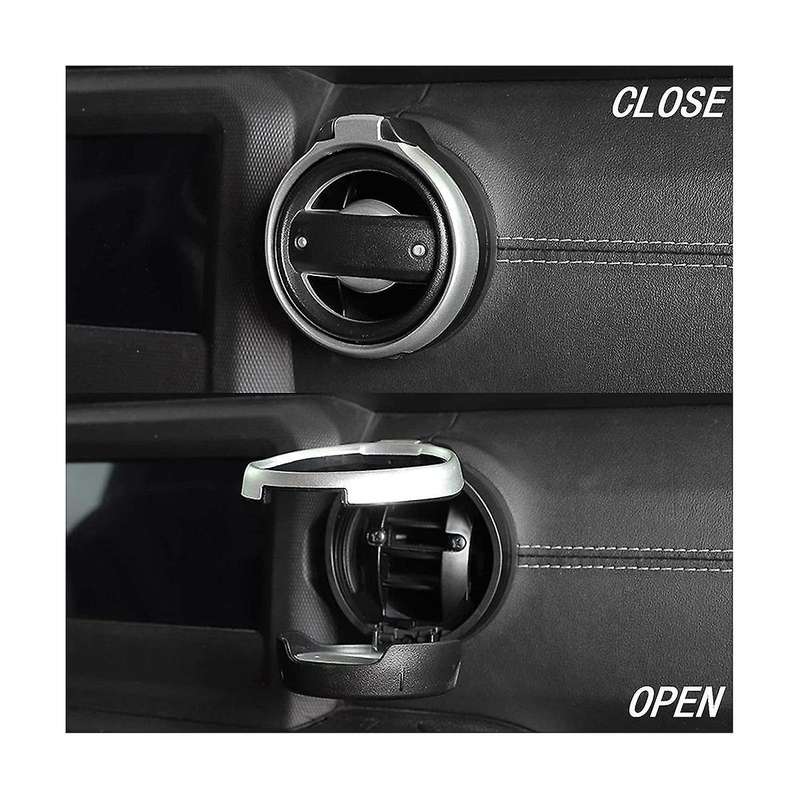 for Wrangler JK 2007-2017 JL JT 2018-2023 Air Outlet Vent Cup Holder Foldable Water Cup Mount,B