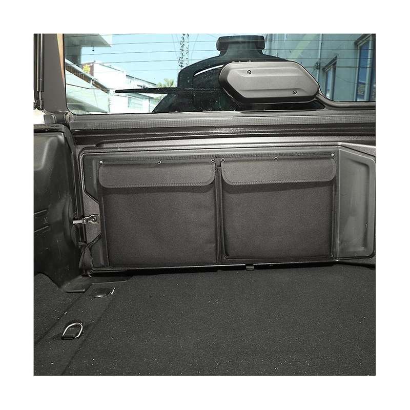 for Wrangler Jk Jl 2007-2023 Tail Door Storage Bag Tool Kit Trunk Organizer Car Accessories ,black