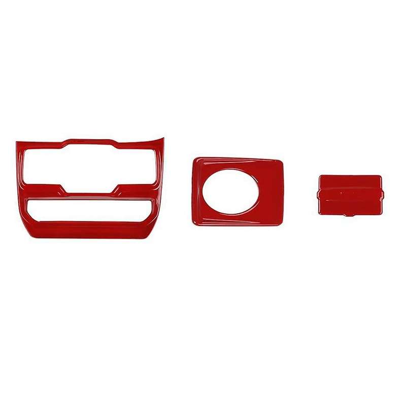 for Wrangler JL 2018-2023 Lighter USB Socket Window Control Panel Decorative Cover Decorative Decal,
