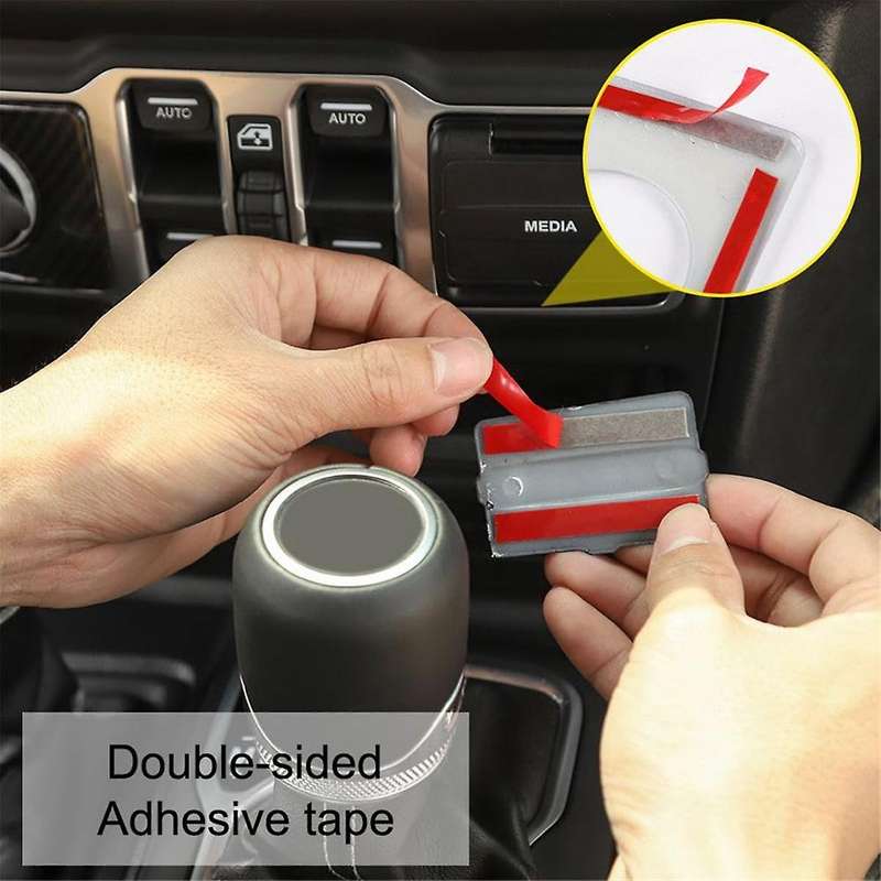 for Wrangler JL 2018-2023 Lighter USB Socket Window Control Panel Decorative Cover Decorative Decal,