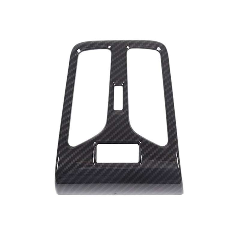 for X1 IX1 U11 2023 2024 Carbon Fiber Look Car Rear Conditioning Outlet Cover Trim Auto Accessories