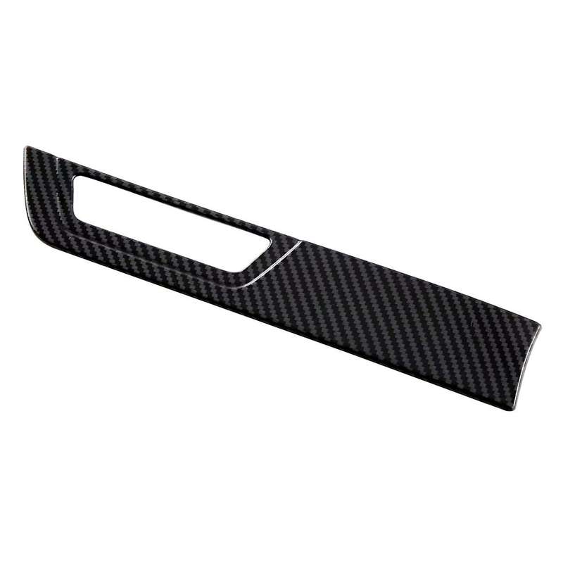 for X1 U11 2023 2024 Car Headlight Switch Cover Frame Trim Sticker Accessories - ABS Carbon Fiber