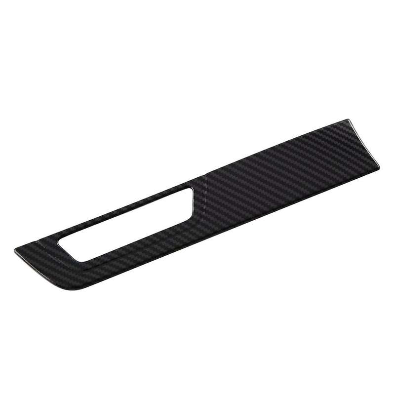 for X1 U11 2023 2024 Car Headlight Switch Cover Frame Trim Sticker Accessories - ABS Carbon Fiber