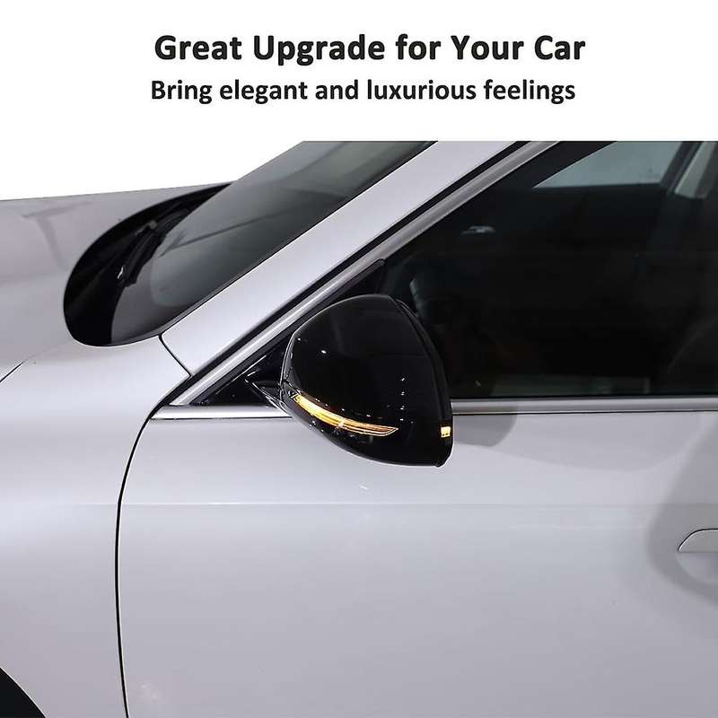 for X1 U11 2023 2024 Car Exterior Rearview Mirror Decorative Cover Trim Sticker Accessories - ABS Bl
