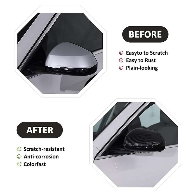 for X1 U11 2023 2024 Car Exterior Rearview Mirror Decorative Cover Trim Sticker Accessories - ABS Ca