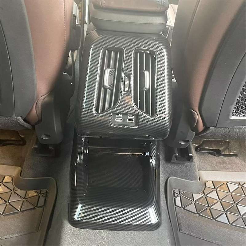 for X1 U11 2023 2024 Car Rear Air Conditioning Outlet Vent Cover Trim Sticker Accessories - Abs Carb