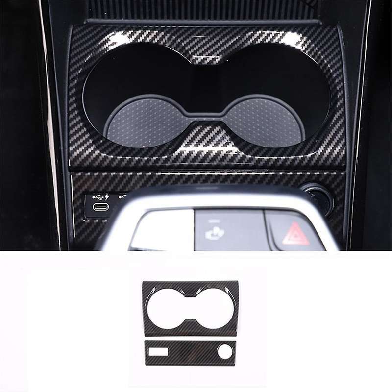 for X1 U11 2023 2024 Center Control Cup Holder Cover Trim Decoration Sticker Car Accessories,abs Ca