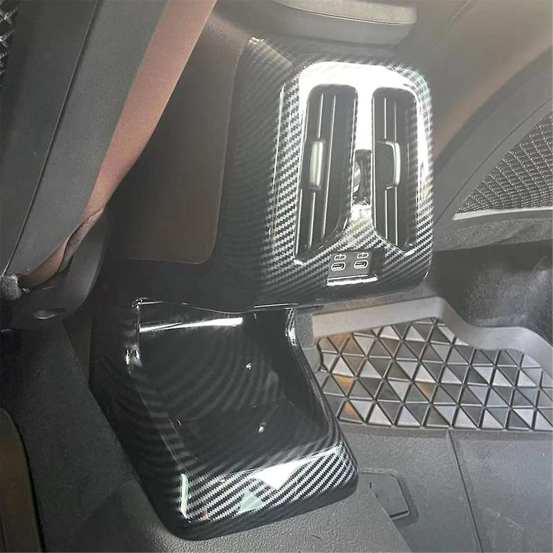 for X1 U11 2023 2024 Car Rear Air Conditioning Outlet Vent Cover Trim Sticker Accessories - Abs Car