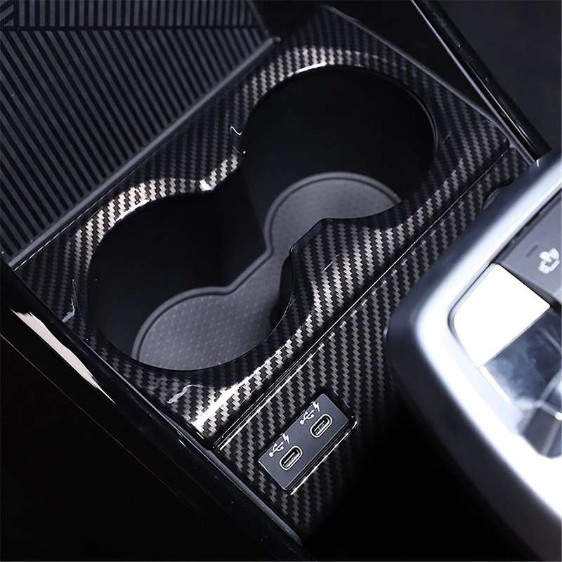for X1 U11 2023 2024 Center Control Cup Holder Cover Trim Decoration Sticker Car Accessories,ABS Car