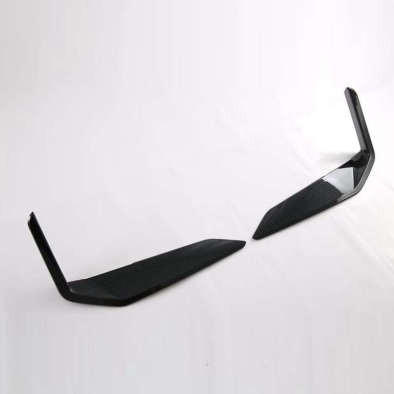 for X1 U11 2023 2024 XLine Front Bumper Splitter Lip Fog Lamp Grille Trim Accessories - Carbon
