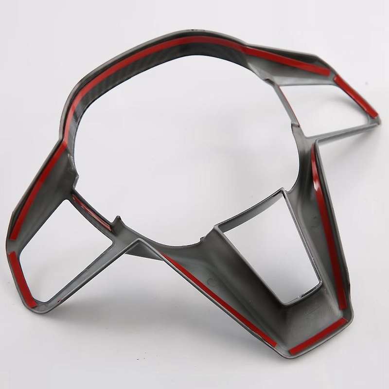 for X1 U11 2023 2024 XLine Carbon Fiber ABS Car Steering Wheel Cover Trim Interior Accessories