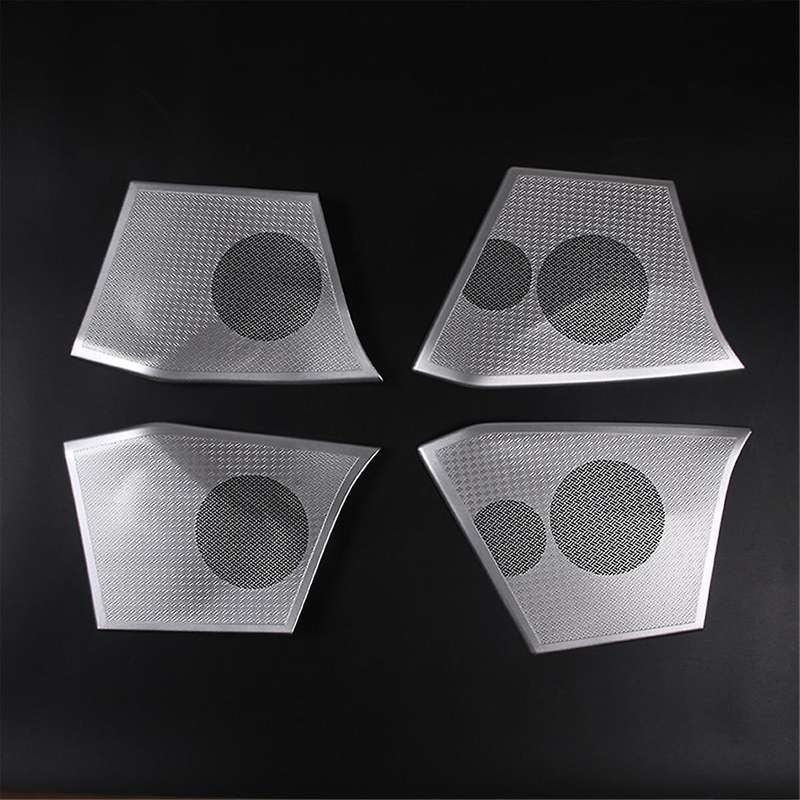 for X1 U11 2023 2024 Stainless Steel Car Door Audio Speaker Decorative Cover Trim Interior Accessor