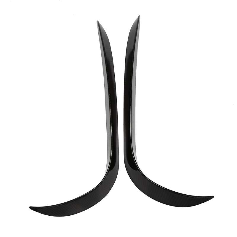 for X247 GLB180 GLB200 Carbon Fiber Car Front Bumper Spoiler Grille Splitter Cover