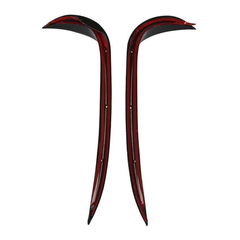 for X247 GLB180 GLB200 Carbon Fiber Car Front Bumper Spoiler Grille Splitter Cover