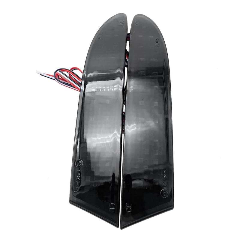 for X3 F25 2014-2017 Car LED Rear Bumper Light Rear Fog Lamp Parking Warning Light Reflector Taillig