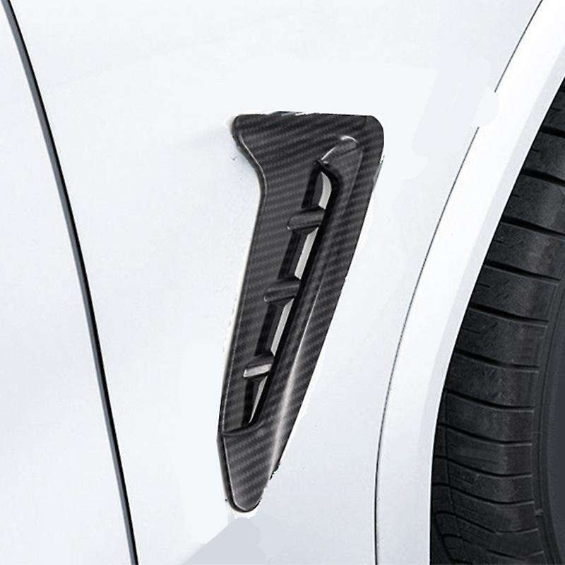 for X3 G01 2018 2019 2020 Car ABS Carbon Fiber Look Side Body Intake Grille Air Vent Decoration Cove