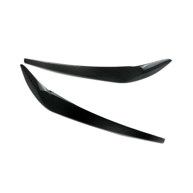for X3 F25 X4 F26 2014-2017 Resin Front Headlight Lamp Cover Garnish Strip Eyebrow Cover Trim Sticke