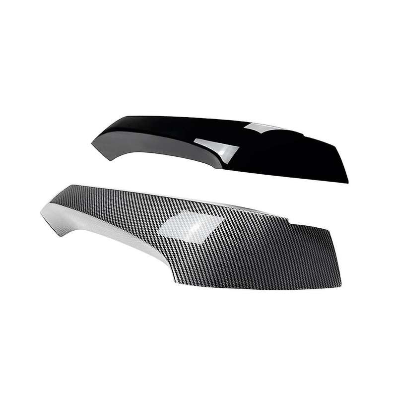 for X3 F25 X4 F26 2014-2017 Front Bumper Lip Angle Diffuser Splitter Spoiler Protector Bright Black