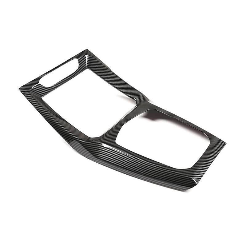 for X3 X4 G01 G02 2022 2023 Real Dry Carbon Fiber Central Control Gear Shift Panel Trim Cover Inter