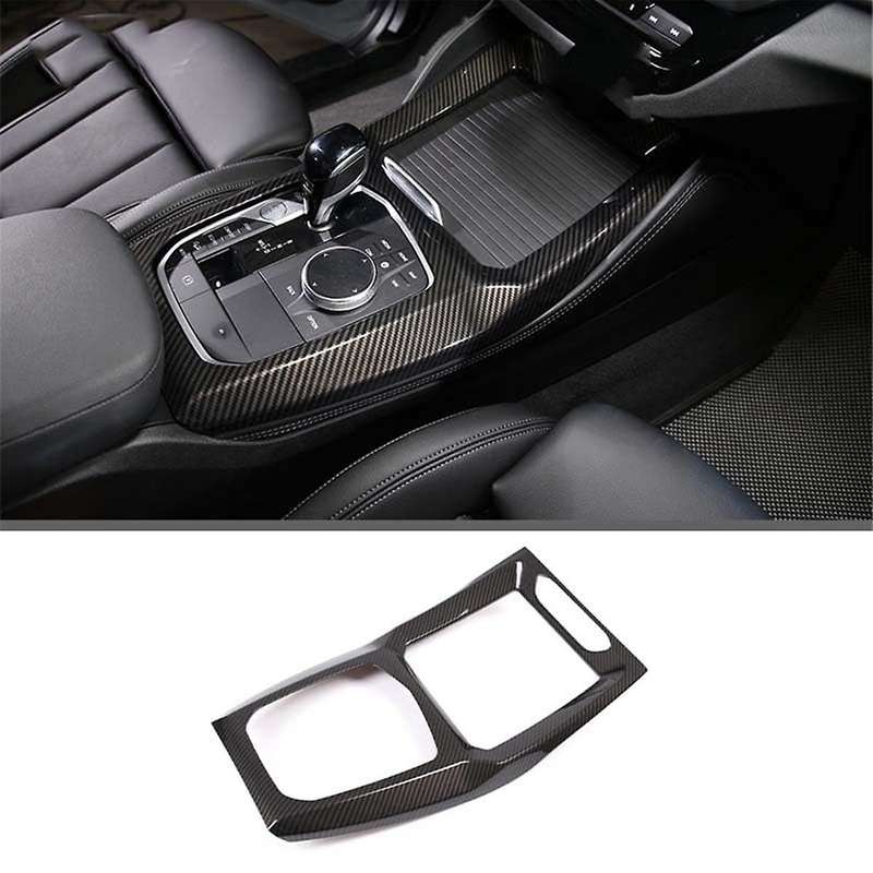 for X3 X4 G01 G02 2022 2023 Real Dry Carbon Fiber Central Control Gear Shift Panel Trim Cover Inter