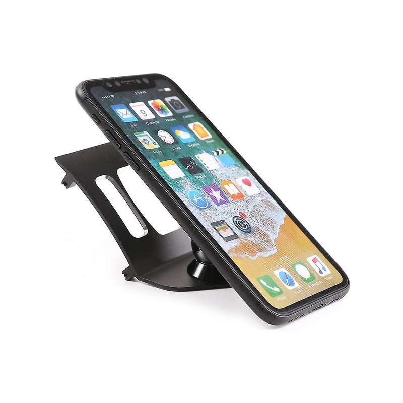 for X3 X4 F25 F26 2010-2016 Aluminum Alloy Car Mobile Phone Holder Interior Moulding Black