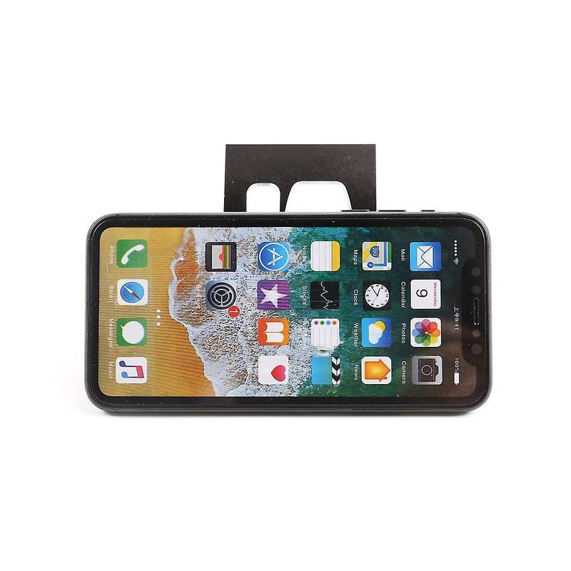 for X3 X4 F25 F26 2010-2016 Aluminum Alloy Car Mobile Phone Holder Interior Moulding Black