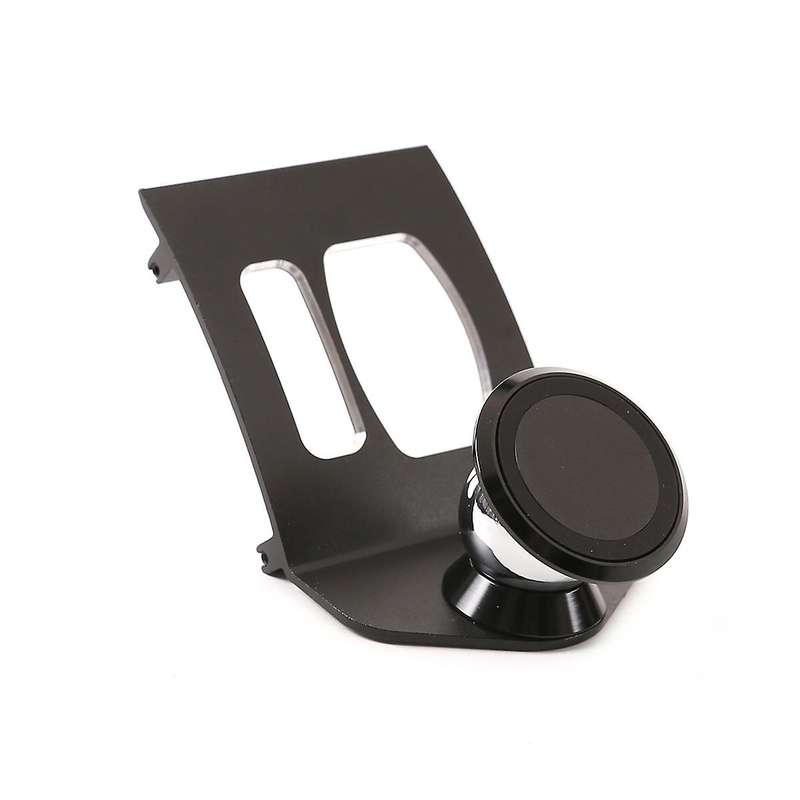 for X3 X4 F25 F26 2010-2016 Aluminum Alloy Car Mobile Phone Holder Interior Moulding Black