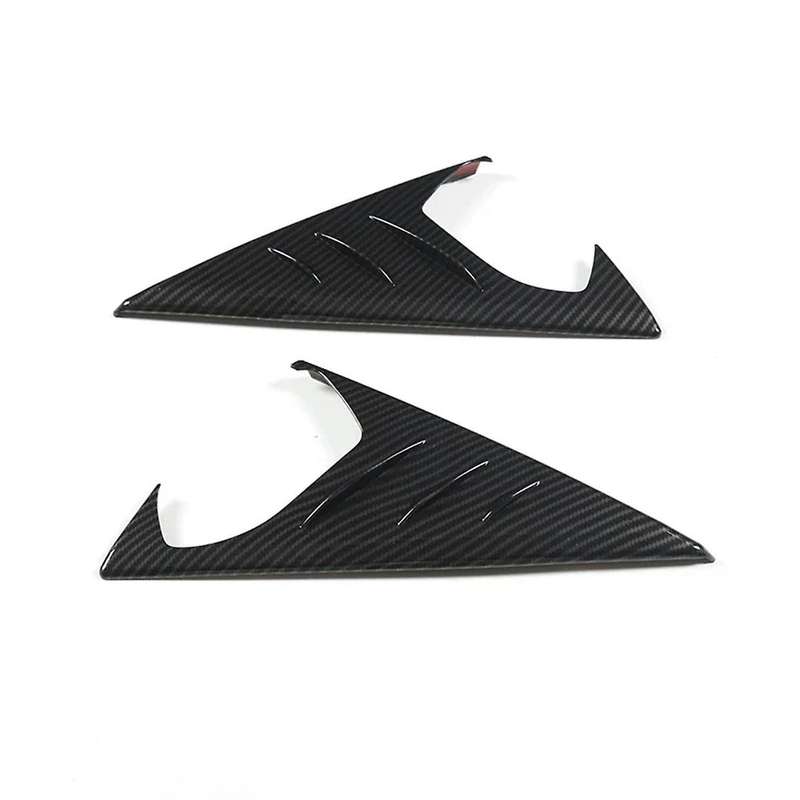 for X3 G01 2018-2022 Car Rearview Mirror Side Window Spoiler Triangle Cover Trim Accessories - ABS C