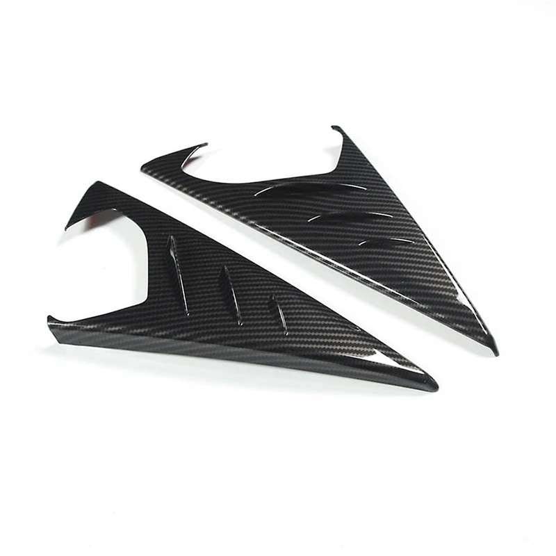 for X3 G01 2018-2022 Car Rearview Mirror Side Window Spoiler Triangle Cover Trim Accessories - ABS C