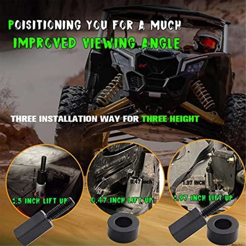 for X3 Seat Lift Seat Lift Liftable Utv Seat Suitable for All Years,4pcs