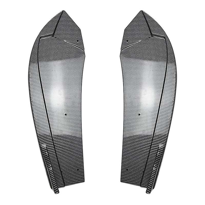 for X4 G02 2022+ Rear Bumper Lip Angle Diffuser Splitter Spoiler Protector Carbon Fiber