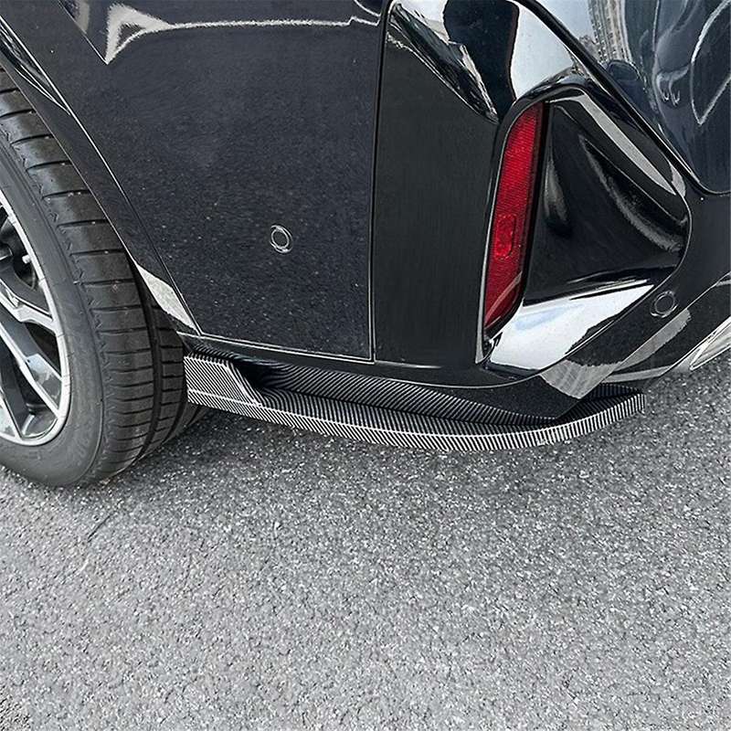 for X4 G02 2022+ Rear Bumper Lip Angle Diffuser Splitter Spoiler Protector Carbon Fiber