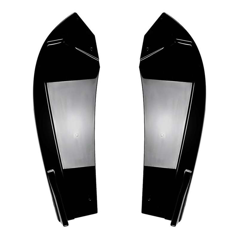 for X4 G02 2022+ Rear Bumper Lip Angle Diffuser Splitter Spoiler Protector Gloss Black