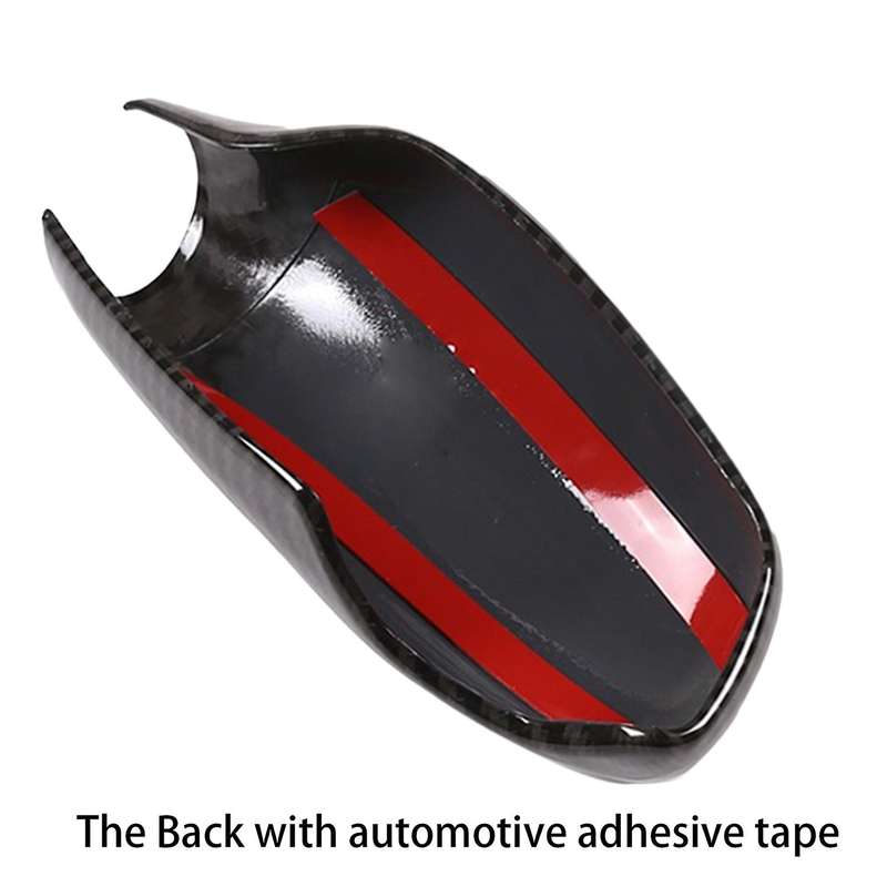 for X3 X4 G01 G02 5 6 7 Series G30 G11 G12 2018 2019 Right Driving Carbon Fiber Gear Shift Knob Cove