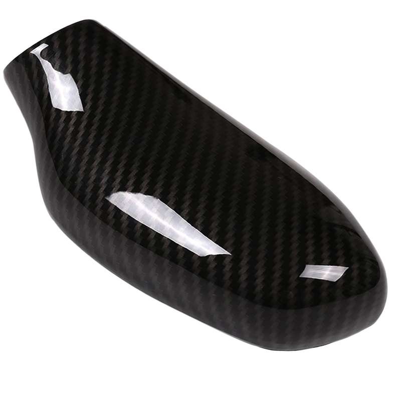 for X3 X4 G01 G02 5 6 7 Series G30 G11 G12 2018 2019 Right Driving Carbon Fiber Gear Shift Knob Cove