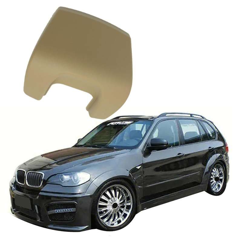 for X5 E70 2007-2013 F15 2014-2018 Car Second Row Guide Rail Cover 52207171829 Car Accessories Cream