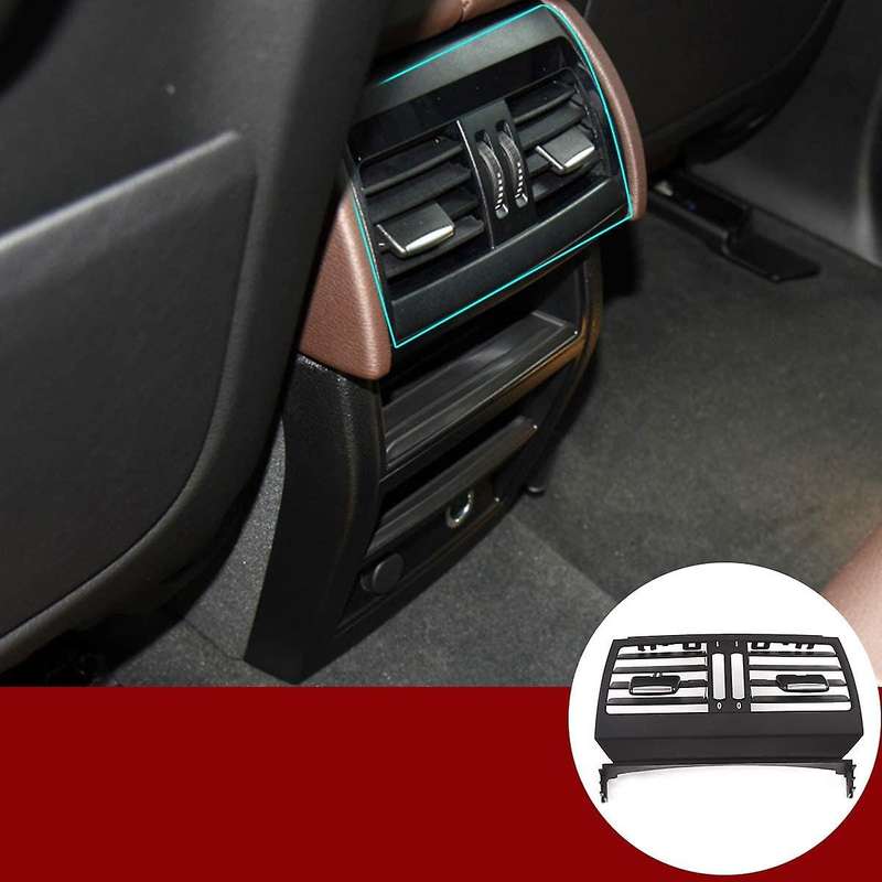 for X5 E70 X6 E71 2008-2014 Car Interior Armrest Box Rear Air Conditioning Outlet Vent Grille Cover