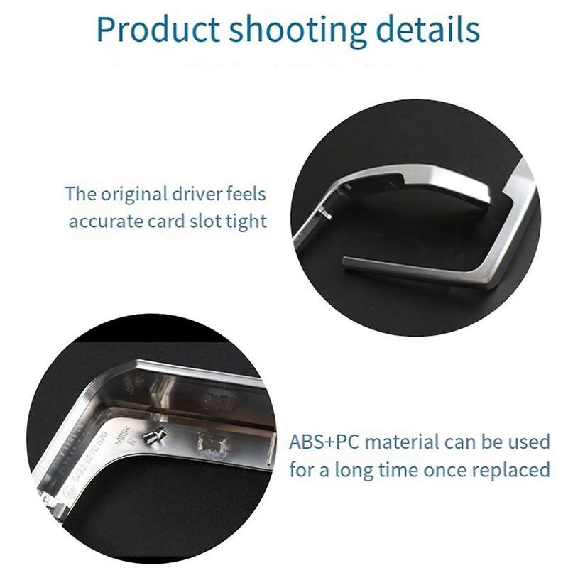 for X5 X6 F15 F16 Front Right Air Conditioning Air Vents Silver Decorative Frame