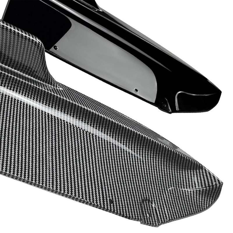 for X5 G05 2019-2023 Rear Bumper Lip Angle Diffuser Splitter Spoiler Protector Gloss Black